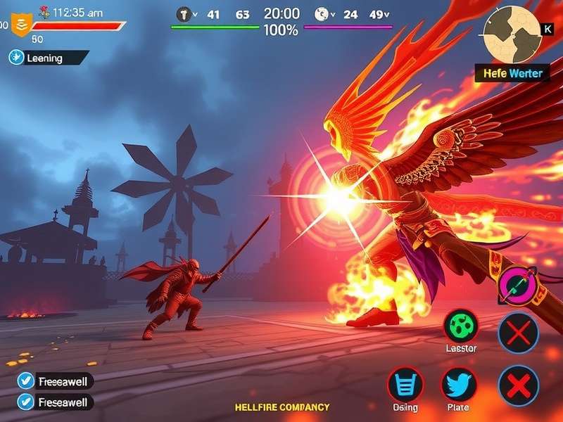 Hellfire Blaze King Gameplay Screenshot